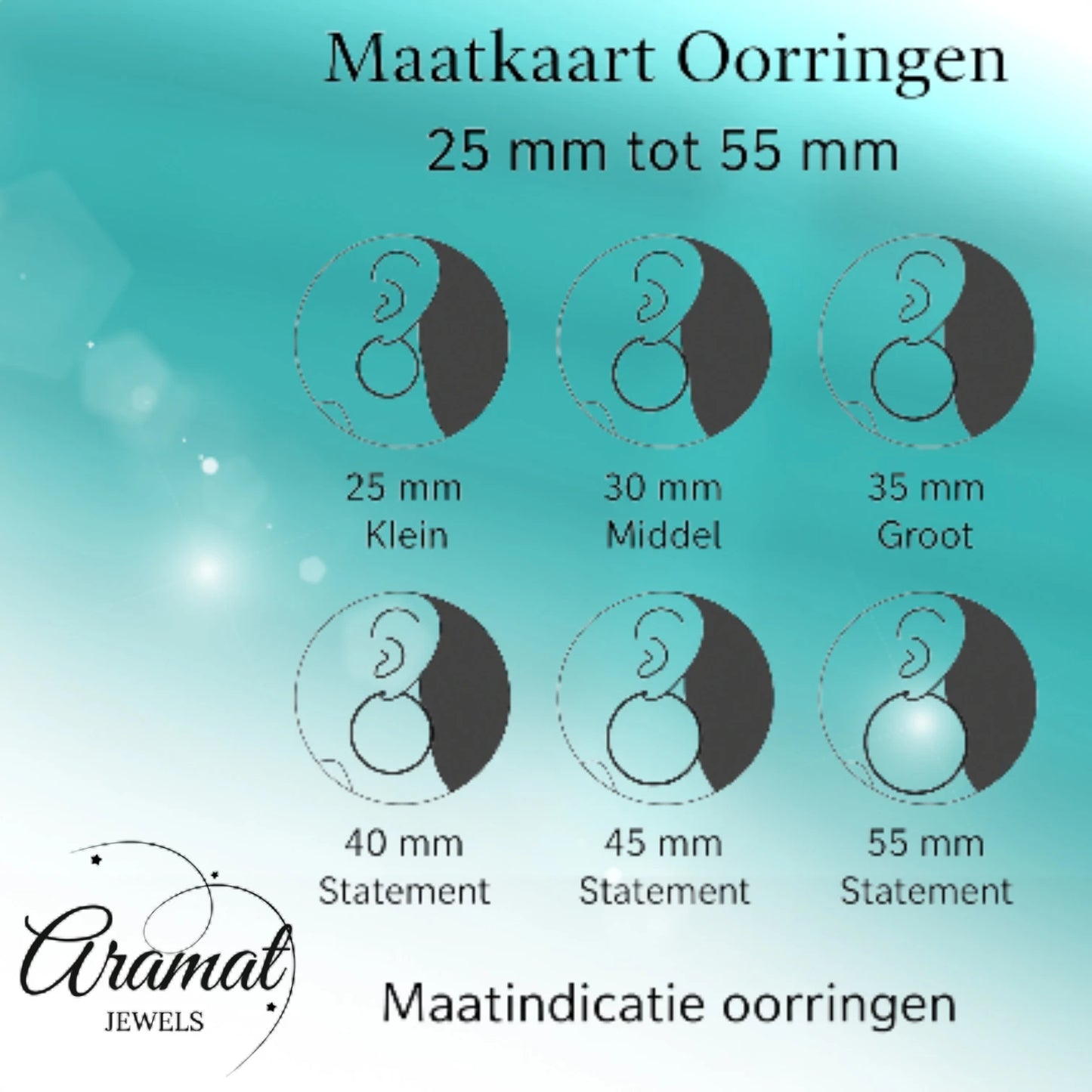 Goudkleurige Flora Hoops - Flora Oorbellen van Rvs