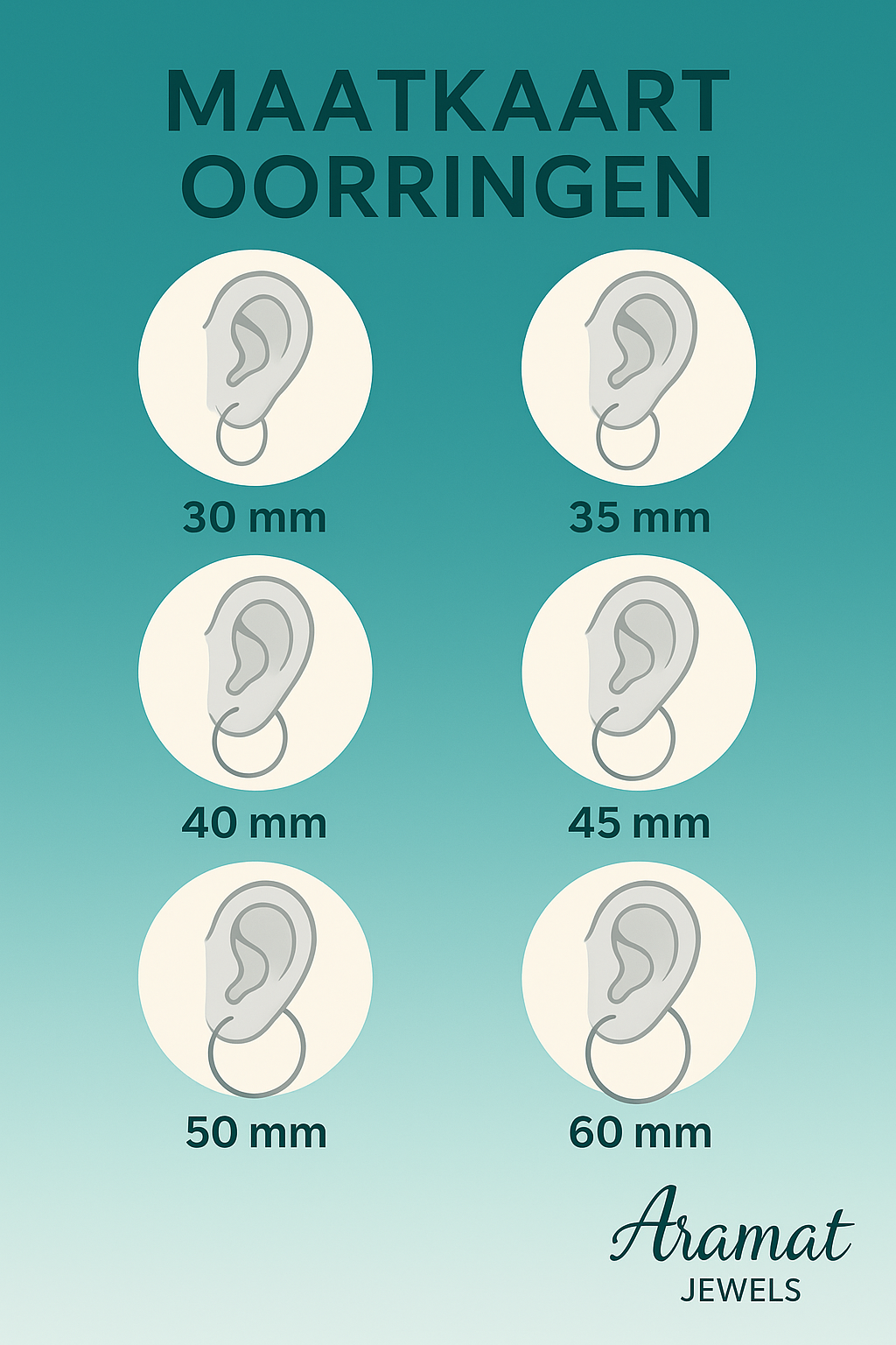 Boucles d'oreilles – Acier inoxydable couleur argent sablé/brillant (13 mm)