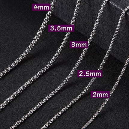 Zilverkleurige Jasseron Ketting 65 cm – 2 mm