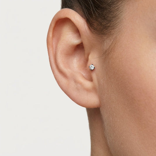 Tragus Helix Piercing – Multikleur – AB Zirkonia - Aramat Jewels - Piercings - cadeautip