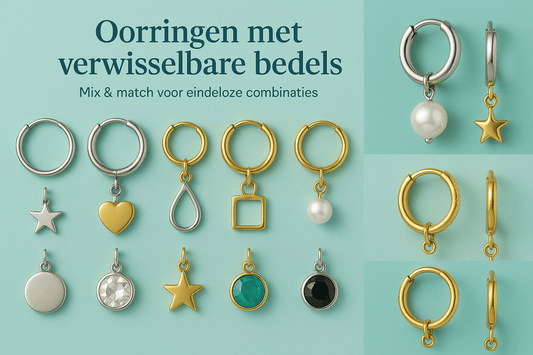 Verwisselbare sieraden: eindeloos combineren met één collectie