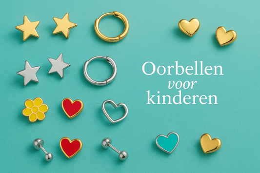 Welke oorbellen zijn geschikt voor kinderen?