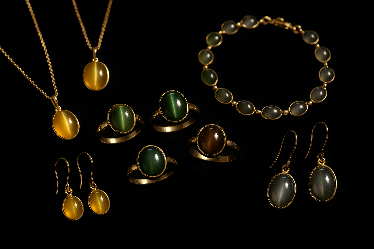 Cat’s eye sieraden