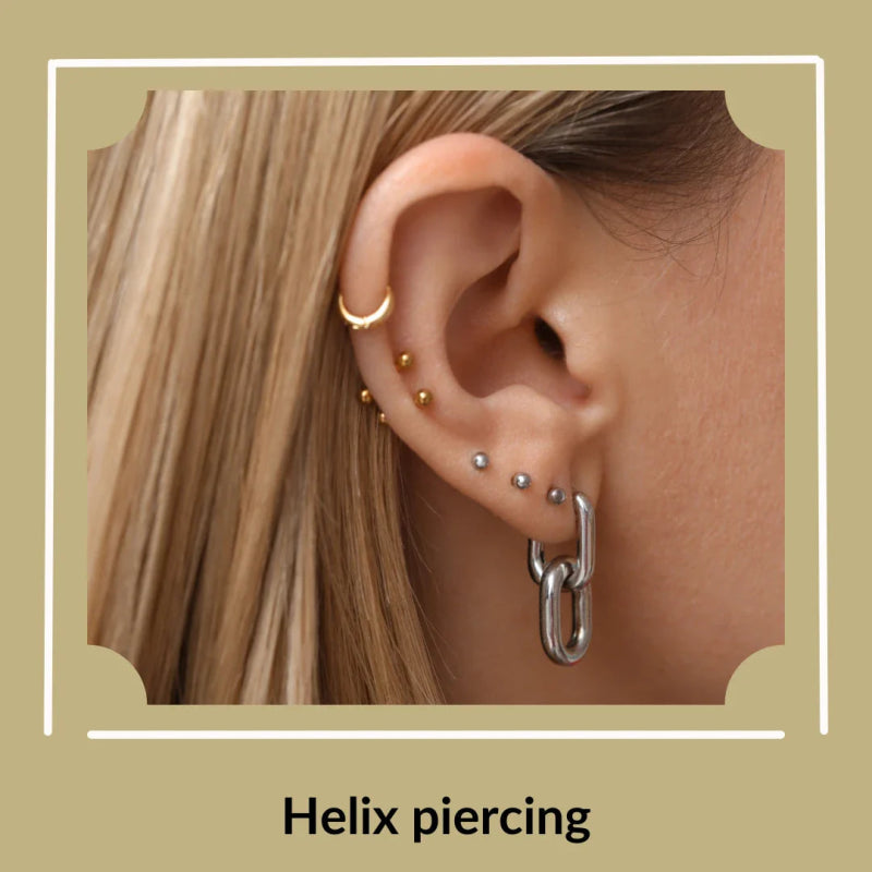 Helix piercing oor - Aramat Jewels