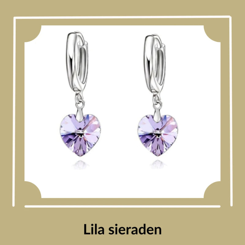 Lila sieraden met prachtige accenten - Aramat Jewels
