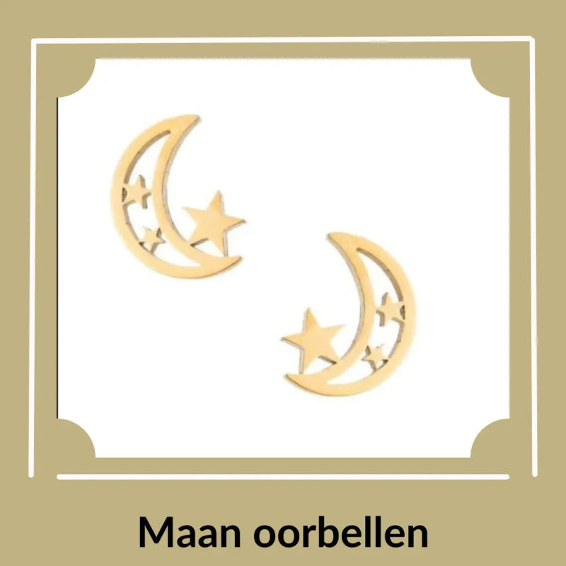 Maan Oorbellen - Aramat Jewels