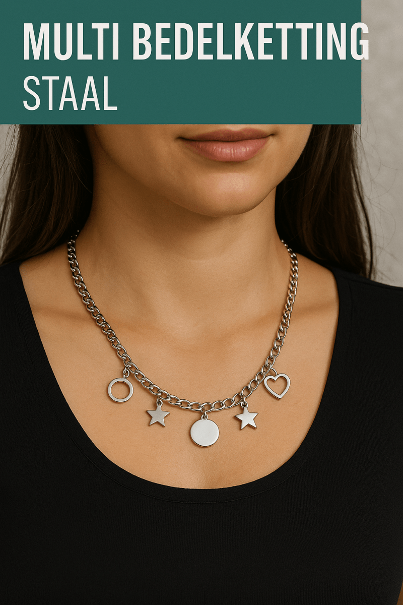 Multi bedelketting staal