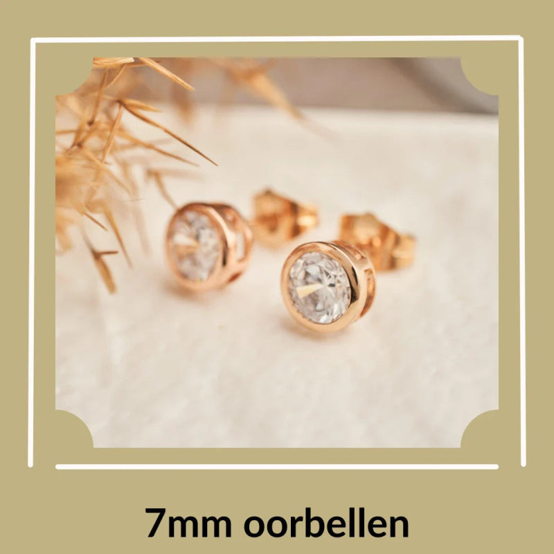Prachtige 7mm Oorbellen - Aramat Jewels