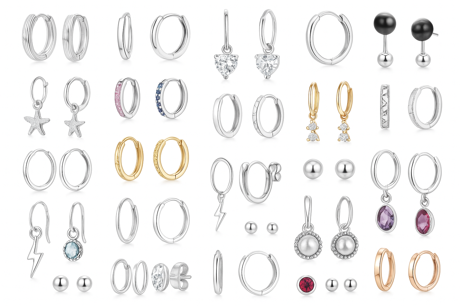 Oorringen 925 Zilver