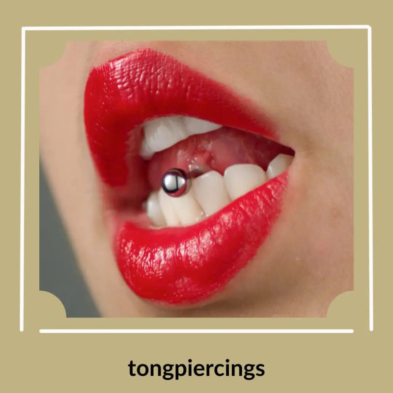 Tongpiercings chirurgisch staal of bioplast - Aramat Jewels