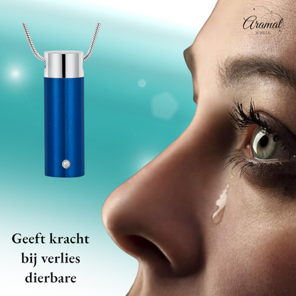 Stalen Blauwe Ashanger - met Betekenis