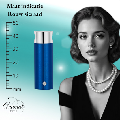 Stalen Blauwe Ashanger - met Betekenis