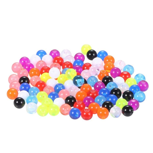 Aramat Jewels losse 5mm acryl piercing balletjes in diverse transparante en solide kleuren voor 1.6mm schroefdraad.