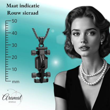 Ashanger Racewagen - Zwart - Staal - hang1473 - IJD15035 - Gedenkhangers kopen# - 35mm - alles - ashangers