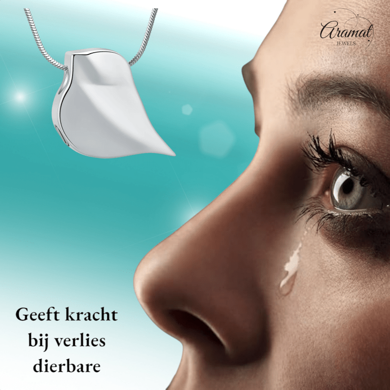 Ashanger Vogel Silhouet - Zilverkleurig RVS - hang1476 - IJD19064 - Gedenkhangers kopen# - 18mm - alles - ashangers