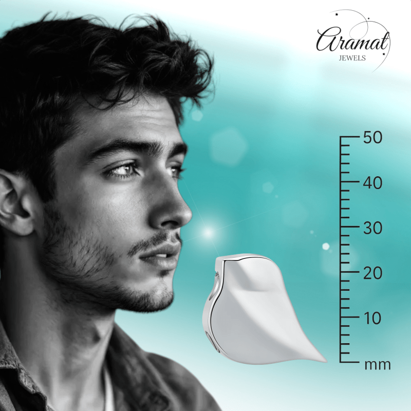 Ashanger Vogel Silhouet - Zilverkleurig RVS - hang1476 - IJD19064 - Gedenkhangers kopen# - 18mm - alles - ashangers