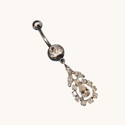 Bloem Hanger Navelpiercing