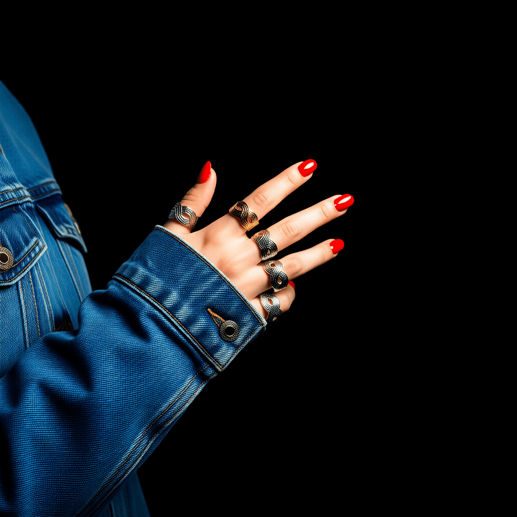 Brede Verstelbare Ring RVS met Vlecht Motief - 13 mm - Aramat Jewels - Ringen - cadeautip