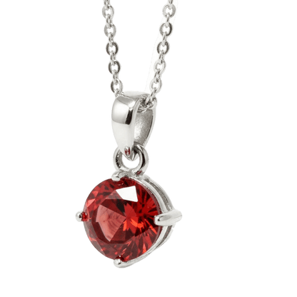 Elegante Rvs Zirkonia Hanger - Aramat Jewels - Bedelketting - cadeautip