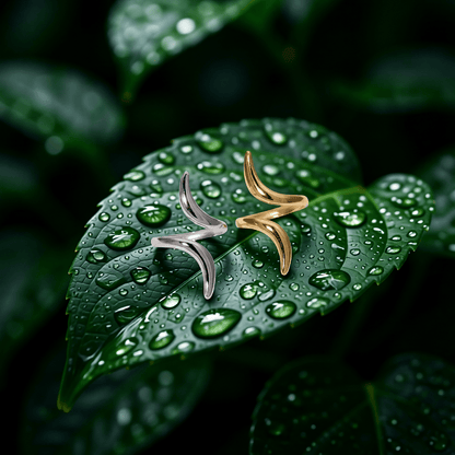 Grote Brede One Size Ring RVS met Lijnen Design (32 mm) - Aramat Jewels - Ringen - cadeautip