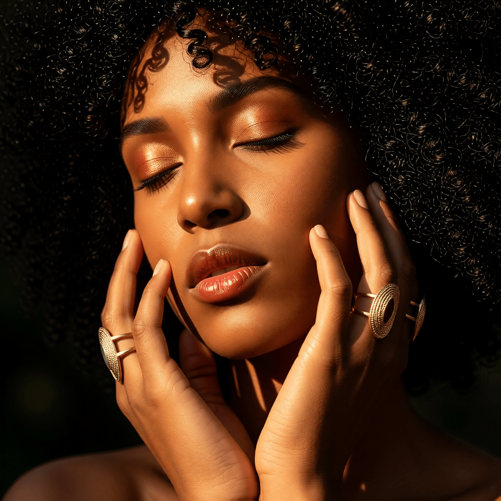 Grote Verstelbare RVS Ring Ovaal met Emaille - 28 mm - Aramat Jewels - Ringen - cadeautip