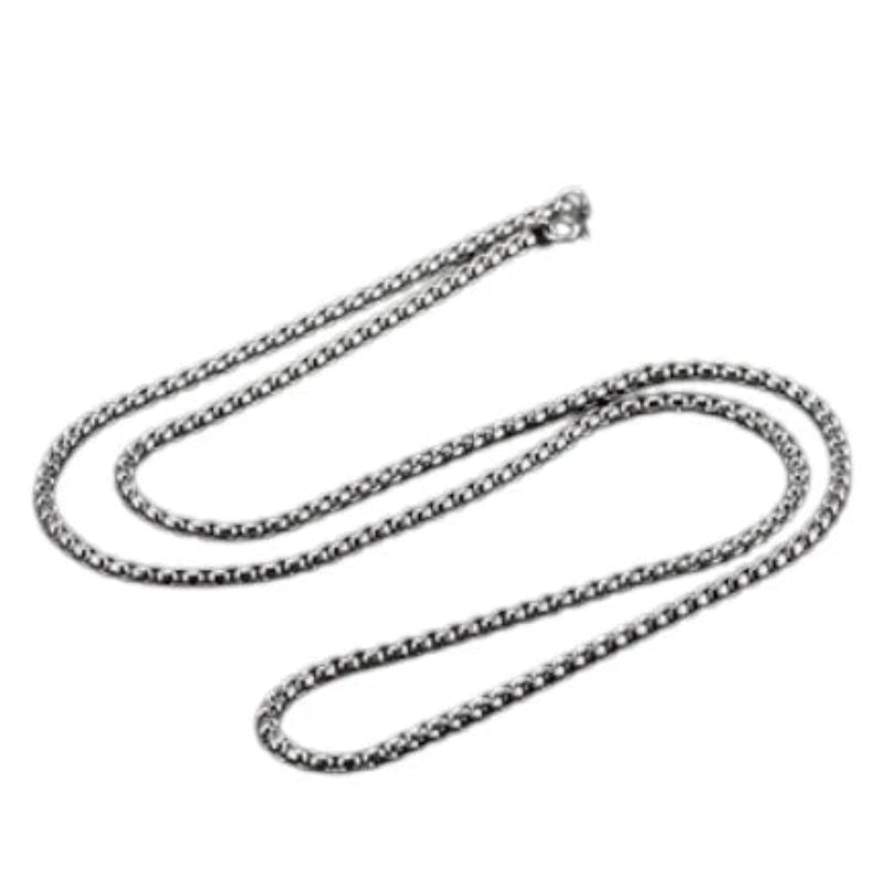 Jasseron Halsketting RVS 100 cm – 4 mm - Aramat Jewels - Halskettingen - cadeautip