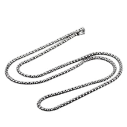Jasseron Halsketting RVS 100 cm – 4 mm - Aramat Jewels - Halskettingen - cadeautip