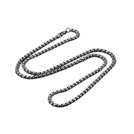 Jasseron Halsketting RVS 70 cm – 3,5 mm - Aramat Jewels - Halskettingen - cadeautip