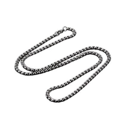 Jasseron Halsketting RVS 70 cm – 3,5 mm - Aramat Jewels - Halskettingen - cadeautip