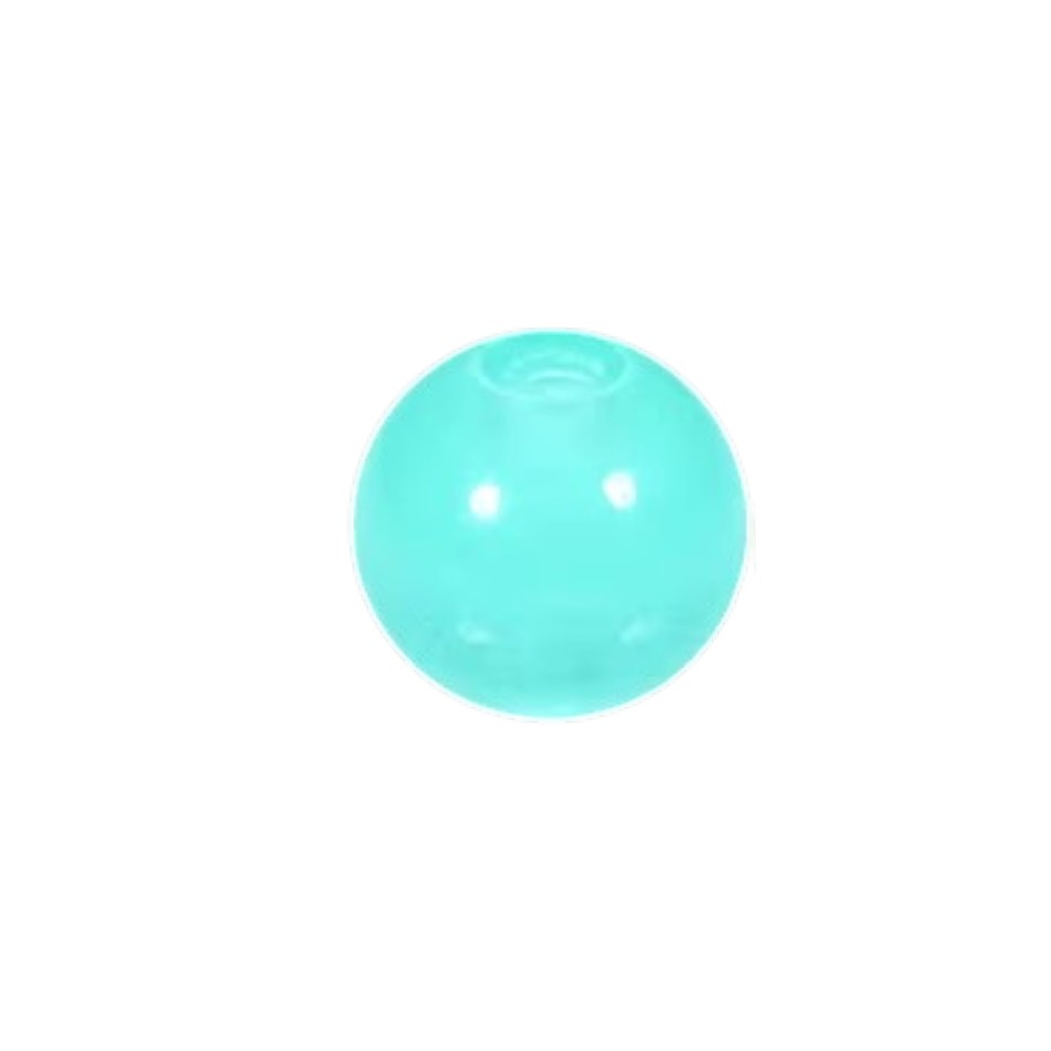 Glow in the Dark Piercing Balletje – Acryl – 6mm (1.6mm Dikte) – Per Stuk