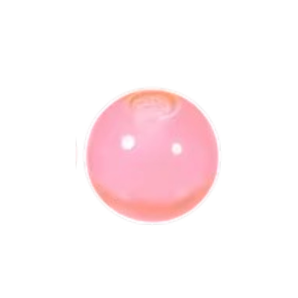 Los Piercing Balletje Acryl – Transparant Gekleurd Reserve Balletje – 6mm (1.6mm Dikte)