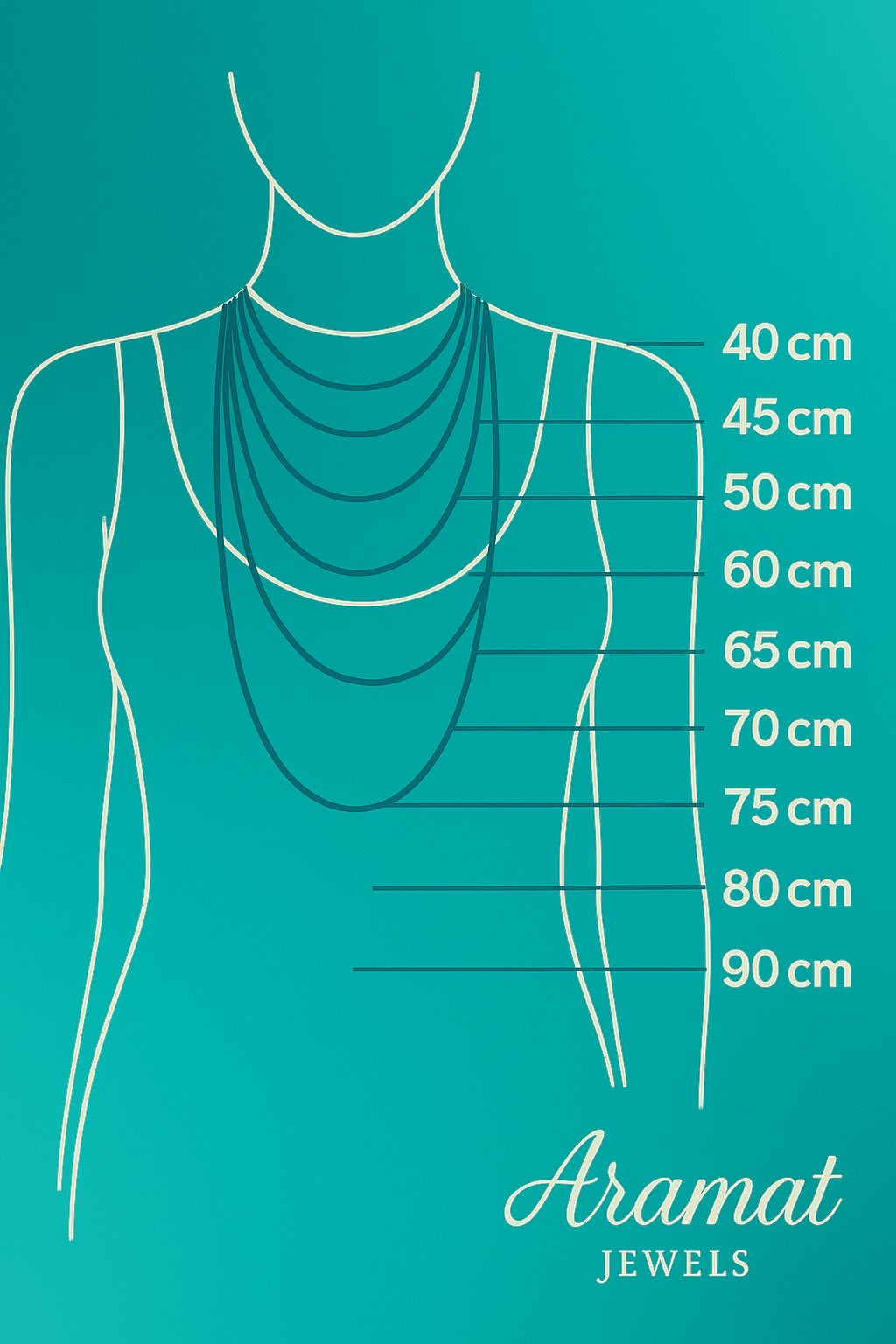 U-Schakel Ketting met Bolletjes 40+5cm - Staal
