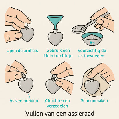 Keltisch ronde as-hanger staal met zwarte knoop
