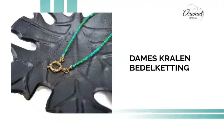 Dames Kralen Bedelketting by@Outfy