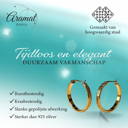 Boucles d'oreilles Rendez-vous à carreaux - Chics et fiables !