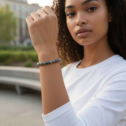 Pyriet Natuursteen Armband man vrouw - Aramat Jewels - Armbanden - cadeautip