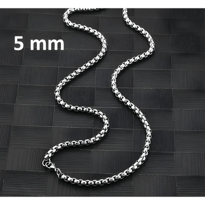 Collier Jasseron en acier inoxydable 60 cm – 5 mm