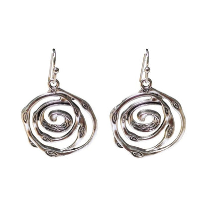 Spiraal Oorhangers - Zinklegering - 40mm - oor6063 - Oorhangers kopen# - 40mm - alles - bali