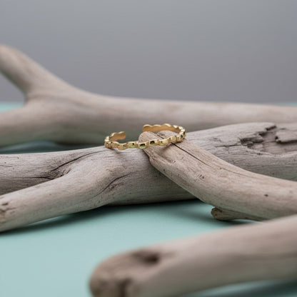 Stalen Damesring - Smal & Verstelbaar - 2mm - RVS - Aramat Jewels - Ringen - cadeautip