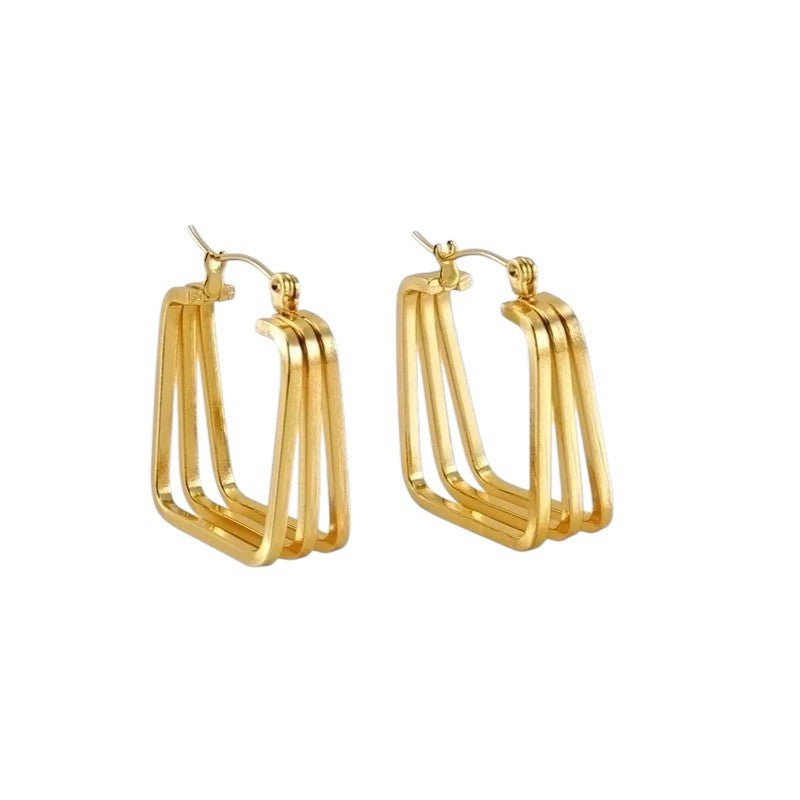 Statement oorringen dames vierkant - 27mm - oor6400 - 69932 - Oorringen kopen# - 27mm - alles - cadeau