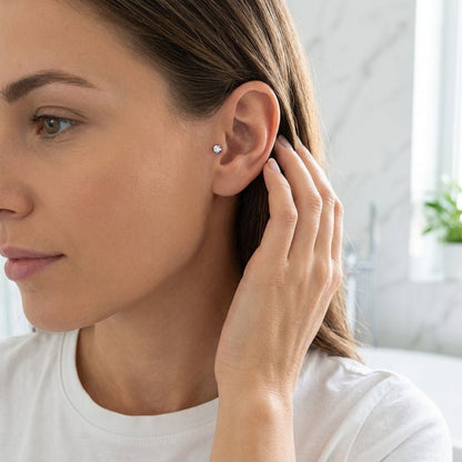 Tragus Helix Piercing – Multikleur – AB Zirkonia - Aramat Jewels - Piercings - cadeautip