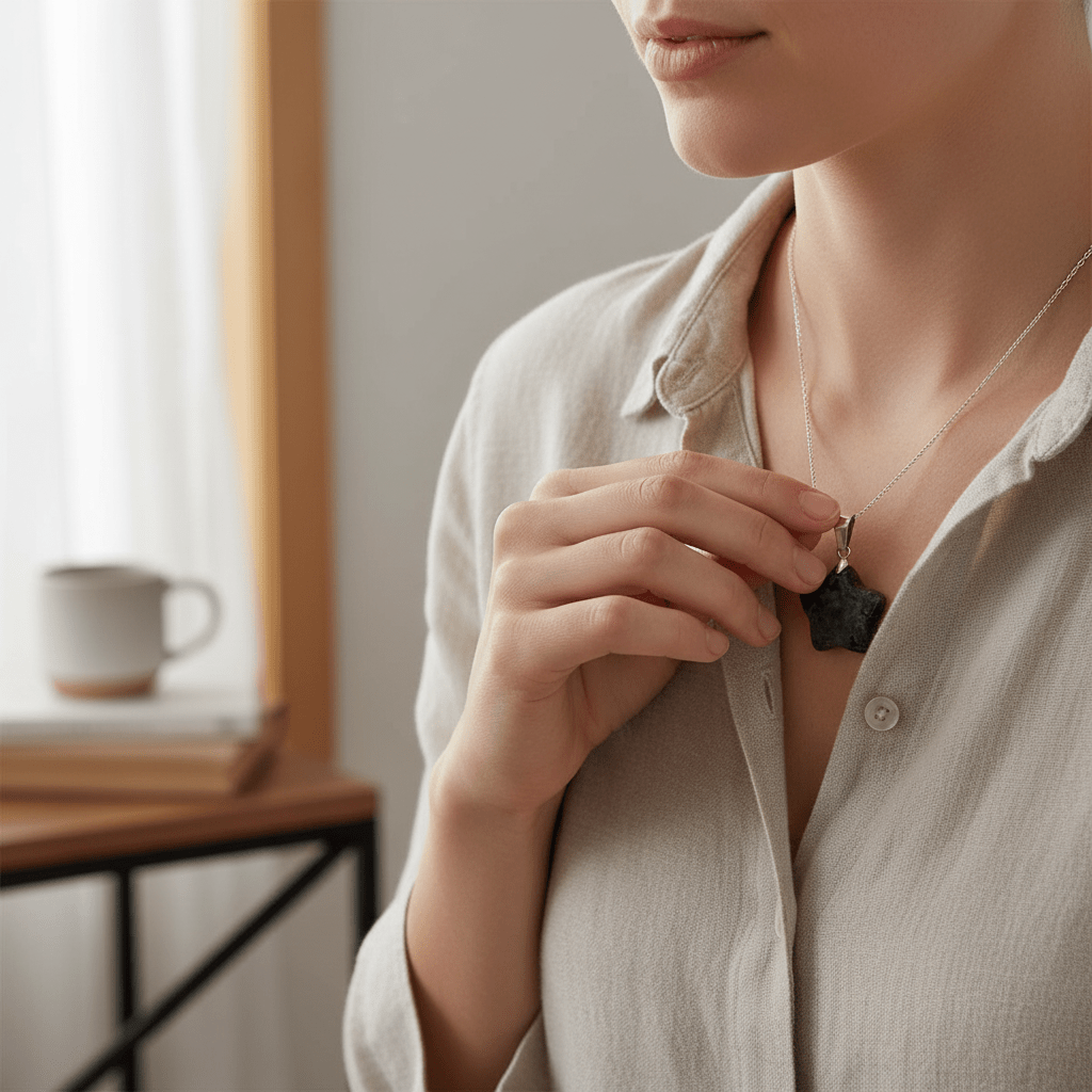 Unieke Labradoriet Ster Hanger - Aramat Jewels - Hangers - cadeautip