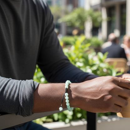 Verstelbare Armband Met Groene Aventurijn - Aramat Jewels - Armbanden - cadeautip
