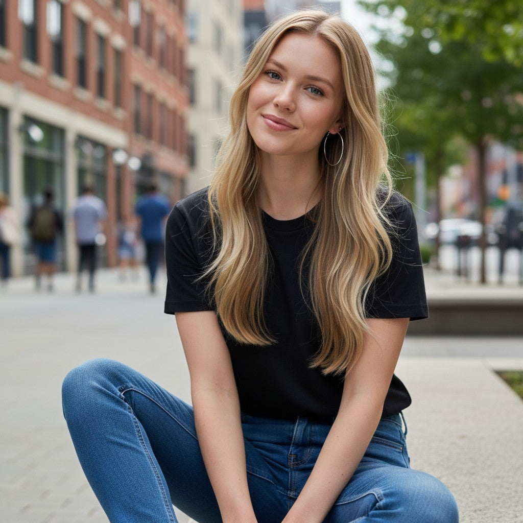 Zilverkleurige Oorringen metaal 40mm