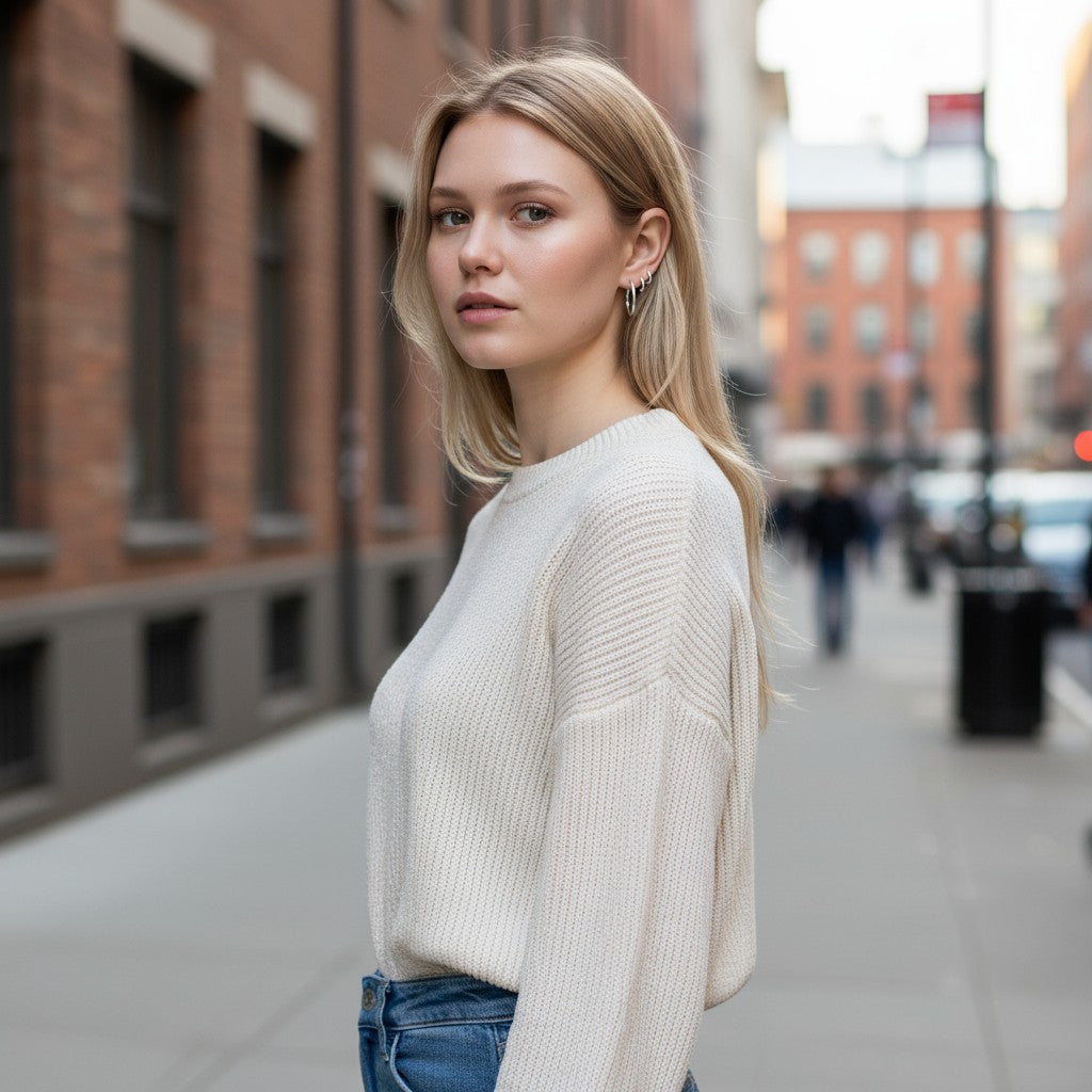 Boucles d'oreilles en métal argenté, charnière pliable de 25 mm