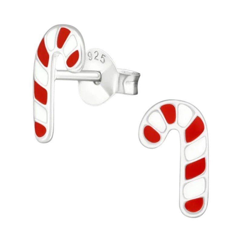 Zilveren kinder oorbellen zuurstok – 10x5 mm - oor4908 - 990 - Oorbellen kopen# - 10mm - 925 Zilver - alles