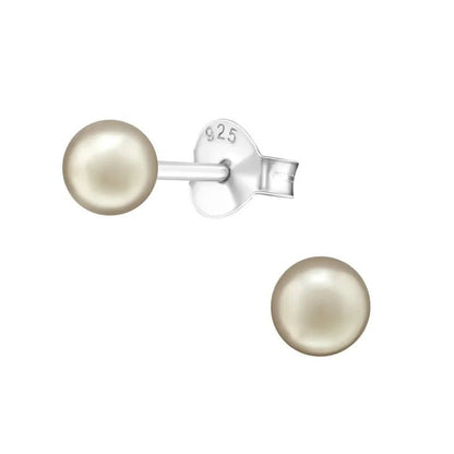 9 - 10mm witte zuidzeeparel oorbellen