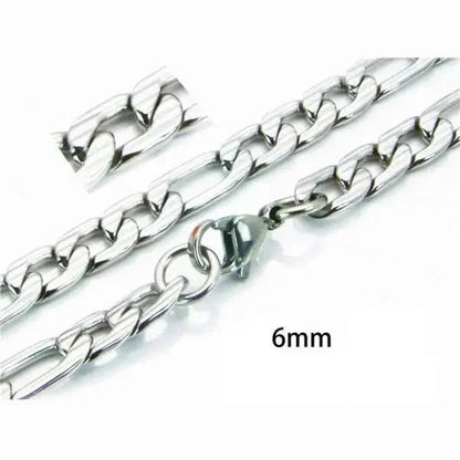 Een ketting met een lengte van 6 mm